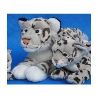 Lifelike Large Mother Snow Leopard Stuffed Animal by SOS: Toys & Games