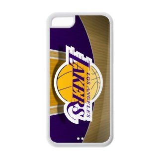 Custom NBA Los Angeles Lakers Back Cover Case for iPhone 5C LLCC 815: Cell Phones & Accessories