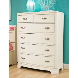 Park City 6 Drawer Chest   White   Kids Dressers and Chests