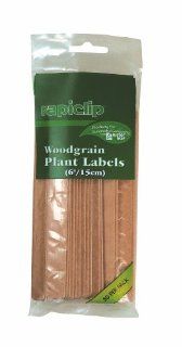 Luster Leaf Rapiclip 6 Inch Woodgrain Garden Plant Labels   50 Pack 815 : Vegetable Plants : Patio, Lawn & Garden