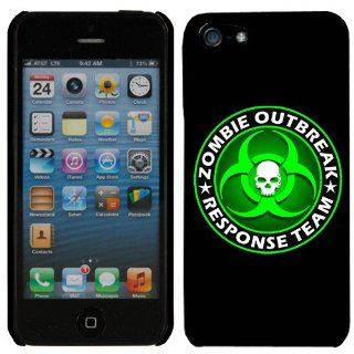 Apple iPhone 5 Zombie Outbreak Response Team Green Phone Case Cover Cell Phones & Accessories