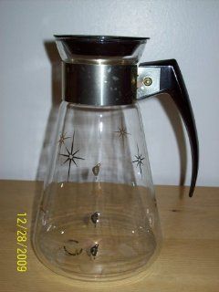 Vintage Corning PYREX Stars Coffee Tea Replacement Glass Carafe   6 Cup Capacity : Coffeemaker Carafes : Everything Else