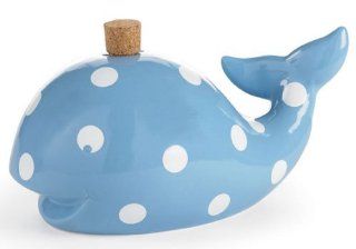 Mud Pie Giant Polka Dot Baby Whale Piggy Bank : Toy Banks : Baby