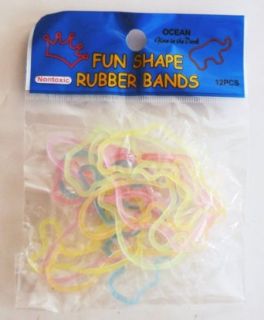 Fun Shape Rubber Bands Zoo Animals: Clothing