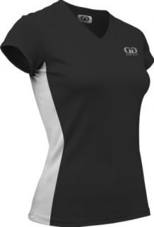 PT823PC Ladies Form Fit Workout Shirt with Side Panels Moisture and Odor Control: Clothing