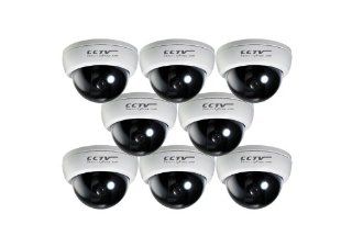 Indoor Color Sony Super HAD 650 Lines   Day/Night Indoor Dome Security Camera (8 Pack) : Camera & Photo