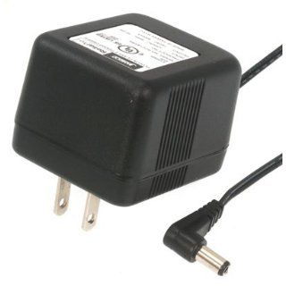 AC to AC Wall Adapter Transformer 14 Volt @ 850mA Black Right angle 2.5mm Female Plug: Electronics