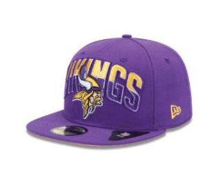 NFL Minnesota Vikings 2013 Draft 59FIFTY Fitted Cap Purple, 8  Sports Fan Baseball Caps  Clothing