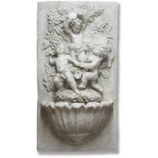 Bacchanale d'Enfants Wall Indoor/Outdoor Fountain   Fountains