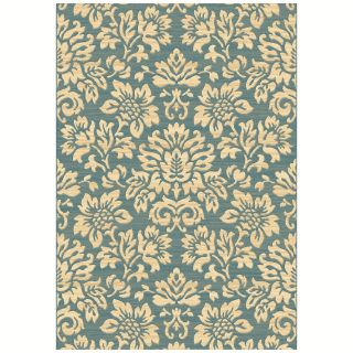 Dynamic Rugs Eclipse Floral 67013 Area Rug   Blue   Area Rugs