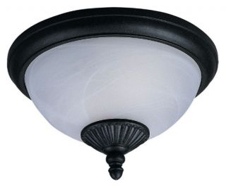 Sea Gull Yorktown Ceiling Light   7.5H in. Forged Iron   Outdoor Ceiling Lights