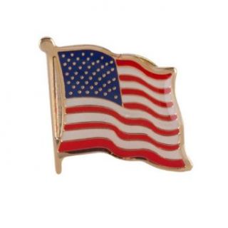 Lapel Pins   American Flag OSFM: Clothing