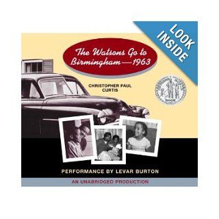 The Watsons Go to Birmingham   1963 (Audiobook CD): Christopher Paul Curtis: Books