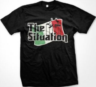 The Situation T shirt, Italian Flag Godfather, Jersey Shore T shirt: Clothing