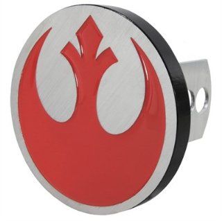 Star Wars Rebel Alliance Logo Solid Metal Hitch Plug Receiver Cover: Automotive