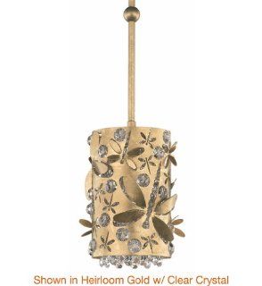 Schonbek SH0408N 78A Shadow Dance 1 Light Mini Pendant in Mocha Bronze with Clear Spectra crystal   Ceiling Pendant Fixtures  