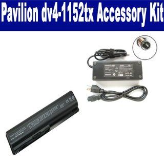 HP Pavilion dv4 1152tx Laptop Accessory Kit includes: SDB 3331 Battery, SDA 3515 AC Adapter: Computers & Accessories
