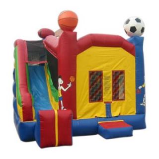 Kidwise Commercial Sports Combo Bounce House   Commercial Inflatables