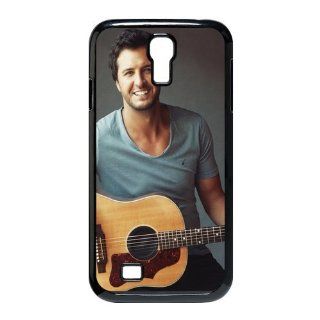 Custom Luke Bryan Cover Case for Samsung Galaxy S4 I9500 S4 2185 Cell Phones & Accessories
