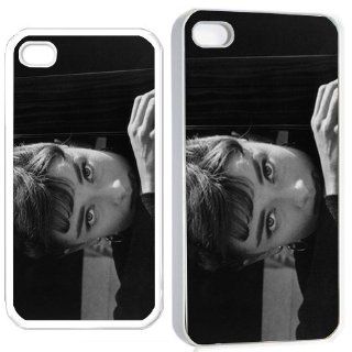 audrey hepburn v1 iPhone Hard 4s Case White: Cell Phones & Accessories