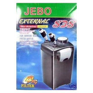 Jebo Aquarium Fish Tank Bio chemical Filter 838 4 Ply : Pet Supplies