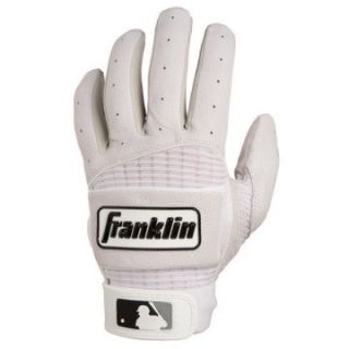 Franklin MLB Neo Classic Pro Adult Batting Gloves   Pearl/White   Players Equipment