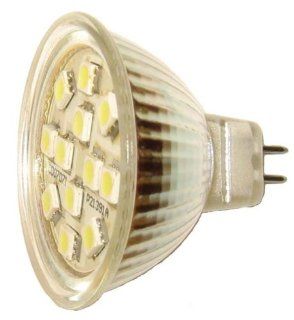 EasyPro LED16W 3.6 Watt 12 Volt LED Bright White MR16 Replacement Bulb : Led Household Light Bulbs : Patio, Lawn & Garden
