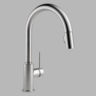 Delta Trinsic 9159 DST Single Handle Pull Down Kitchen Faucet   Kitchen Faucets