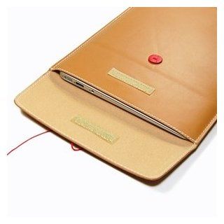 Cosmos  Brown PU/synthetic/faux leather 11.6" 11 inch Laptop notebook computer MESSENGER case/bag/sleeve for NEW macbook AIR A1370: Computers & Accessories