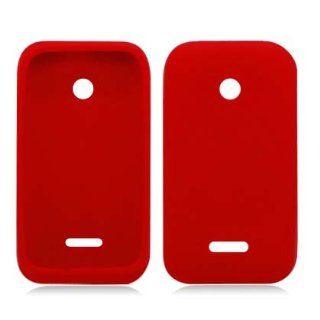 Huawei Inspira H867G/ Glory H868c SOLID RED SILICONE RUBBER CASE: Cell Phones & Accessories