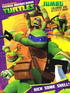 TMNT Teenage Mutant Ninja Turtles Coloring and Activity Book Set (2 Books ~ 96 pgs each): Toys & Games