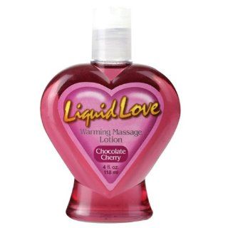 Gift Set of Liquid Love Lotion 4oz. (Choccherry Sun) And Kama Sutra Massage Oil (8oz Sweet Almond): Health & Personal Care