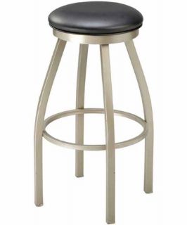 Regal Redlund 26 in. Backless Metal Counter Stool with Upholstered Seat   Bar Stools