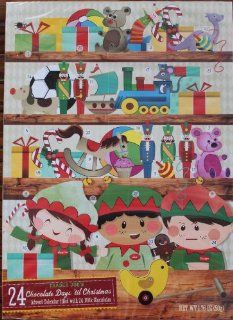 Trader Joe's Advent Calendar. 24 Chocolate Days 'Till Christmas. Toy Edition Grocery & Gourmet Food