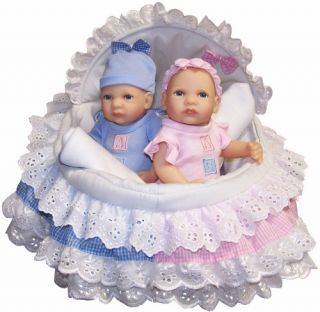 Molly P. Originals Anatomically Correct Boy and Girl 12 in.Twin Dolls   Baby Dolls