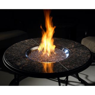 Outdoor GreatRoom Granite Gas Fire Pit Table   Fire Pits