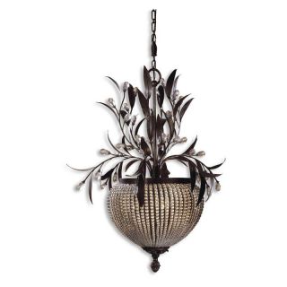 Uttermost 21004 Cristal De Lisbon 3 light Chandelier   Chandeliers