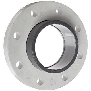 Spears 854 040 Glass Filled PVC Pipe Fitting, Van Stone Flange, Class 150, Schedule 80, 4" Socket: Industrial Pipe Fittings: Industrial & Scientific