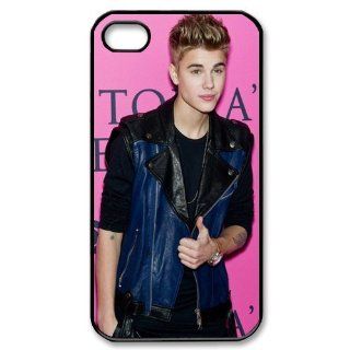 Diy Case Justin Bieber Iphone 4/4S Case Hard Case Fits Sprint, T mobile, AT&T and Verizon IPhone 4s Case 101675: Cell Phones & Accessories