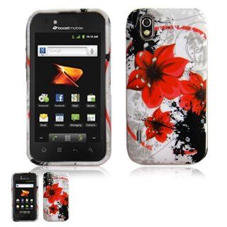 LG Marquee LS855 Red Lily Crystal Skin Design Case: Cell Phones & Accessories