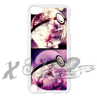 PokeBall & Pokemon Ball & Pikachu & mewtwo & Mew & charmander & squirtle & bulbasaur X&TLOVE DIY Snap on Hard Plastic Back Case Cover Skin for iPod Touch 5 5th Generation   882: Cell Phones & Accessories