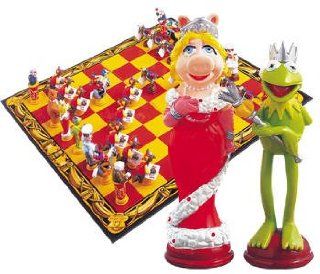 The Muppets Kermit Collection 3 D Chess Set: Toys & Games