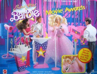 Super Star Barbie MOVIE AWARDS Playset (1988 Arco Toys, Mattel): Toys & Games