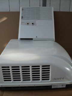 Dometic A/C Brisk Air Roof Top Air Conditioner Unit 13,500 BTU Upper Unit With Inside Ceiling Assy.: Automotive