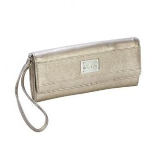 Kenneth Cole Reaction Women's Clutch Wallet and Wristlet (Pewter): Clothing