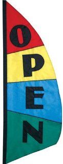 Premier Kites 26212 Commercial Feather Banner, Open Block, 8 1/2 Feet : Outdoor Flags : Patio, Lawn & Garden