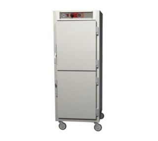 Metro C5 Full Height Heated Holding Cabinet, Aluminum, Solid Dutch, Lip Load Slides