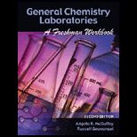 General Chemistry Laboratories  A Freshman Workbook