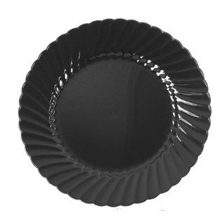 Classicware CW6180BK 6" Black Plastic Dinnerware Plate (10 Packs of 18 plates each): Industrial & Scientific