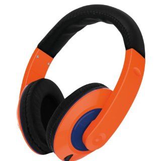VIBE SOUND VS 867 ORG Color Curve Stereo Headphones   Orange: Electronics
